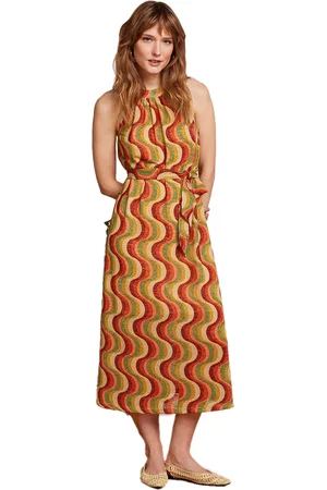 King Louie Virna midi dress jiggy