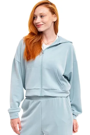 4F Dames f1002 hoodie met volledige rits