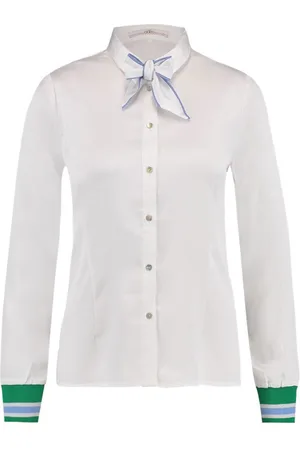 VILA Visimone ls shirtbfs off-white