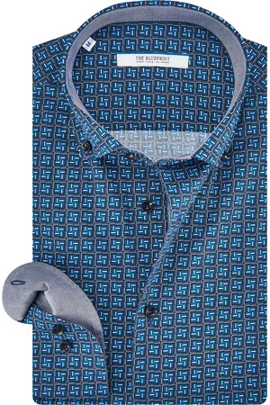 The Blueprint Trendy overhemd met lange mouwen