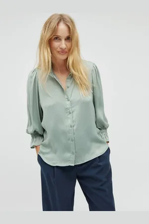 mbyM Calaris blouse pofmouw mint