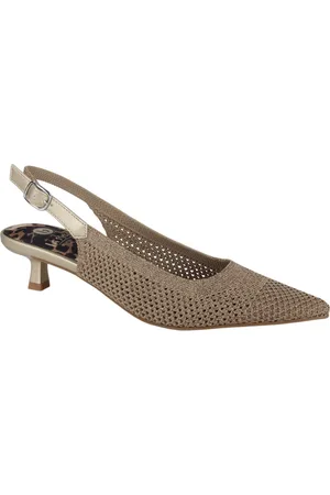 La Strada 2403346-4543 gold/silver knitted dames pumps