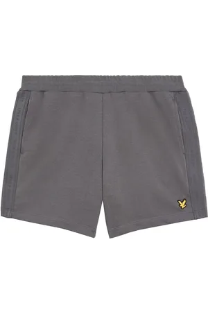 Lyle & Scott Tape shorts sportbroek heren /grafiet