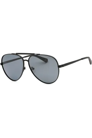 Guess Zwarte metalen zonnebril voor unisex