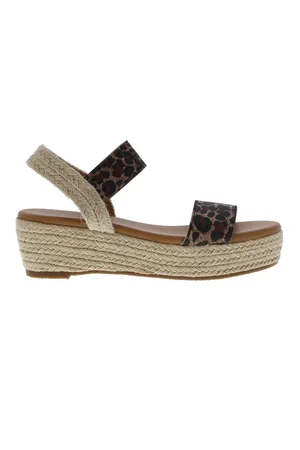 Ella Wayra espadrille elastiek | dames | maat: | imitatieleer