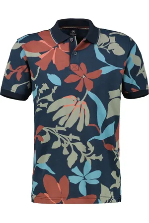Lerros Heren polo 2543231 485 classic navy