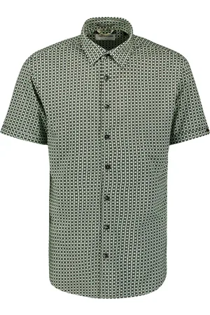 No Excess Heren overhemd 27440386 186 dark moss