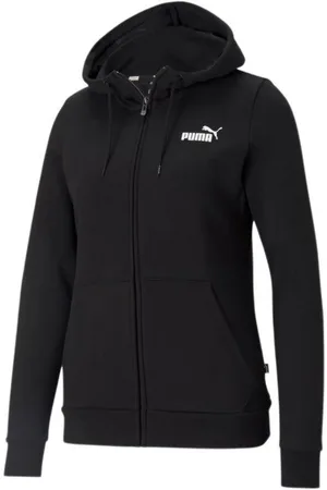 PUMA Dames ess kleine logo full zip hoodie
