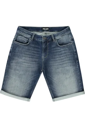 Cars California den.short dark used blue denim
