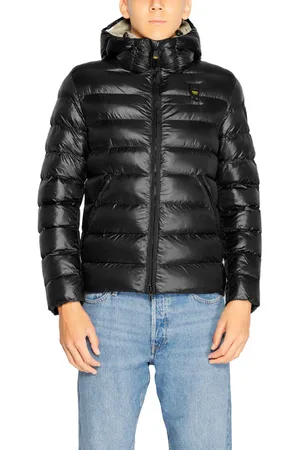 Blauer Windbreaker heren