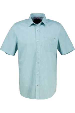 Lerros Heren overhemd 25420081 456 coastal blue