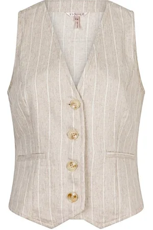 Esqualo Gilet sp25-17006 sand