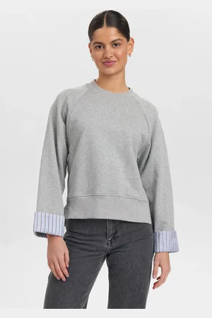 Numph Numph nuzari sweat grey morn