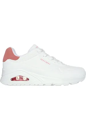 Skechers Uno pop back lage sneakers dames -roze