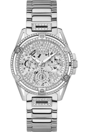 Guess Grijze rvs horloge voor dames en heren
