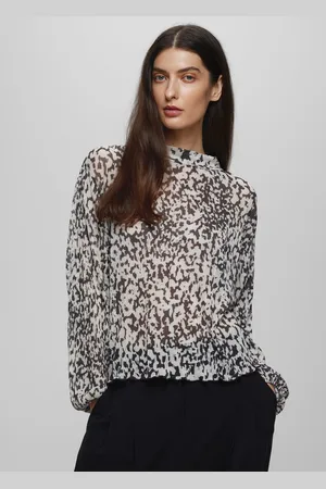 Moss Copenhagen Plisse top donette illenora