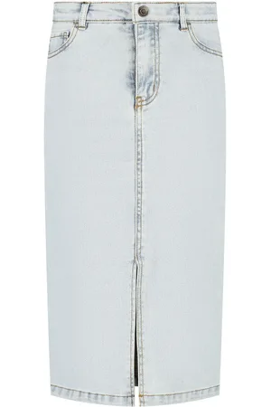 MAYCE Zomer jeans rok meisjes licht denim