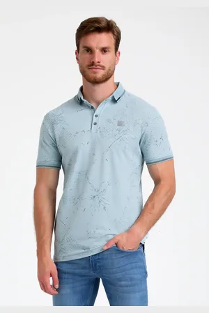 Gabbiano Heren polo 235526 4001 bright blue