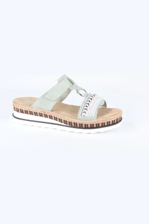 Rieker V79m6-52 dames slippers