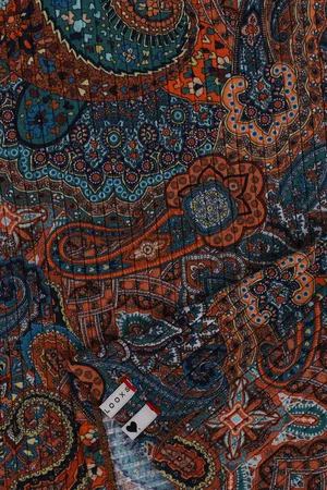 LOOXS Revolution T-shirt ribjersey summer paisley voor meisjes in de kleur