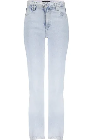Frankie & Liberty Zomer jeans broek bootcut oversized meisjes - love