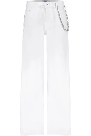 Frankie & Liberty Zomer jeans broek wide leg meisjes - attitude