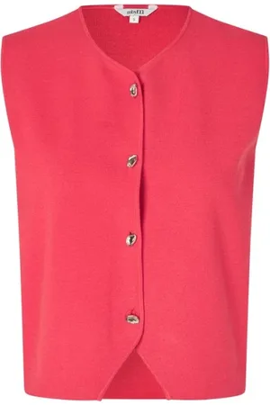 mbyM Basia-m knitted top red