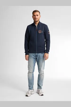 Petrol Industries Men sweater collar zip