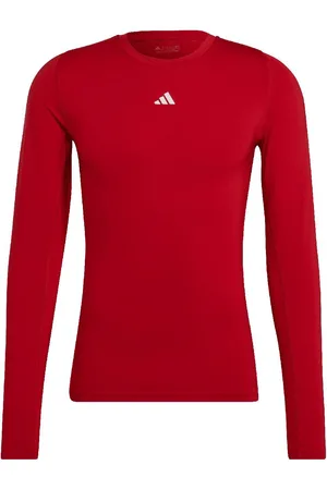 adidas Heren techfit aeroready base layer top met lange mouwen