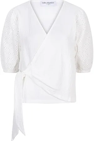 lofty manner Shirt km qc08 top nicola 100 white
