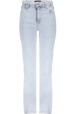 Frankie & Liberty Zomer jeans broek bootcut oversized meisjes - love