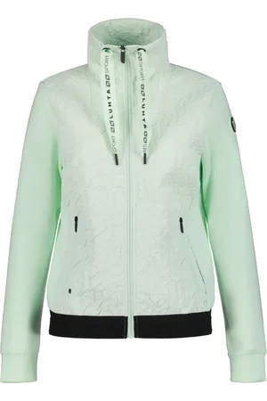 Luhta Isovuori fleece sweater met rits dames