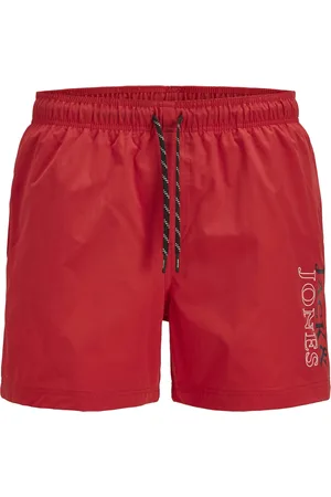 JACK & JONES Heren zwemshort jpstmaui double logo effen
