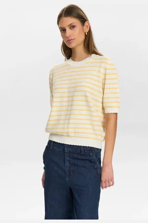 Numph Numph nunicole pullover gots 703114 1061 golden haze