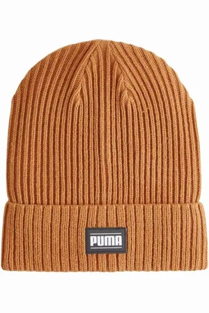 PUMA Klassieke geribde omgeslagen muts voor volwassenen