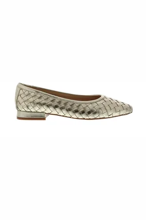 Di lauro Aurora vlecht ballerina | dames | maat: | leer