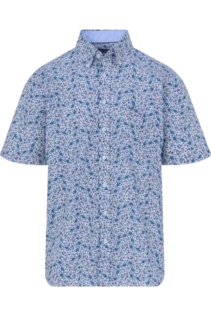 Campbell Casual overhemd met korte mouwen