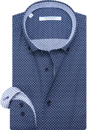 The Blueprint Casual overhemd met lange mouwen