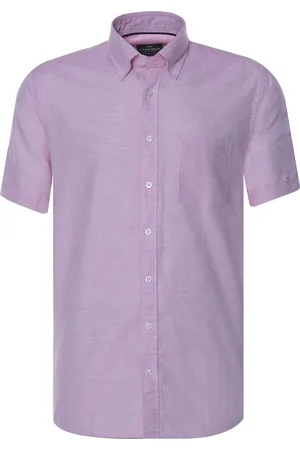 Campbell Casual overhemd met korte mouwen