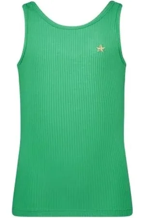 Like Flo Zomer tanktop meisjes zee rib ebru