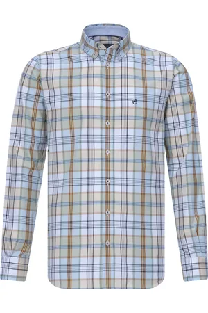 Campbell Casual overhemd met lange mouwen