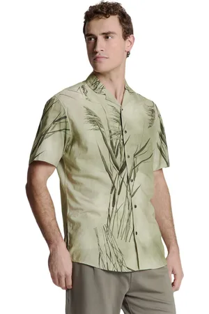 No Excess Shirt short sleeve revers collar al mint