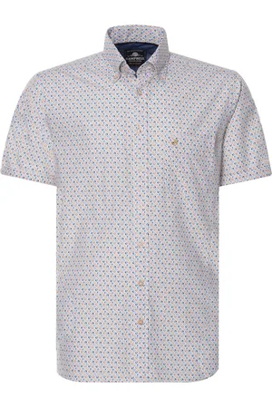 Campbell Casual overhemd met korte mouwen