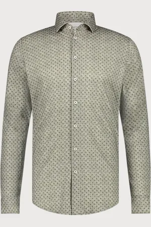 Blue Industry Gebreid polka-dot overhemd |