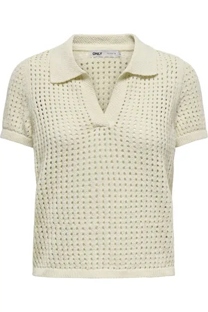 ONLY Onlannasofia life ss long polo knt 15354851 birch