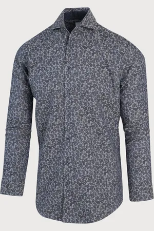 Blue Industry Paisley print overhemd |