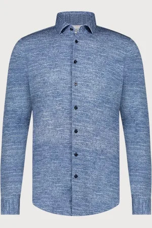 Blue Industry Jersey overhemd uni |