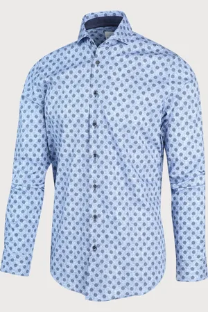 Blue Industry Bollenprint overhemd |