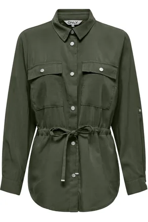 ONLY Onlaris life 45 fem cargo jacket c donker