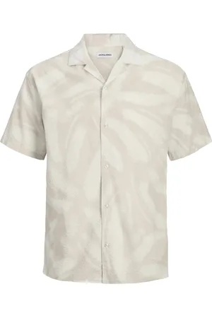 JACK & JONES Jjalberto seersucker resort shiirt dessin